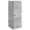 vidaXL Fali szekr&eacute;ny 33 x 34,5 x 90 cm Szerelt Fa Betonsz&uuml;rke