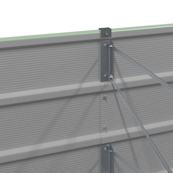 vidaXL N&ouml;v&eacute;nytart&oacute; Pasztell Z&ouml;ld 480 x 50 x 45 cm Horganyzott ac&eacute;l