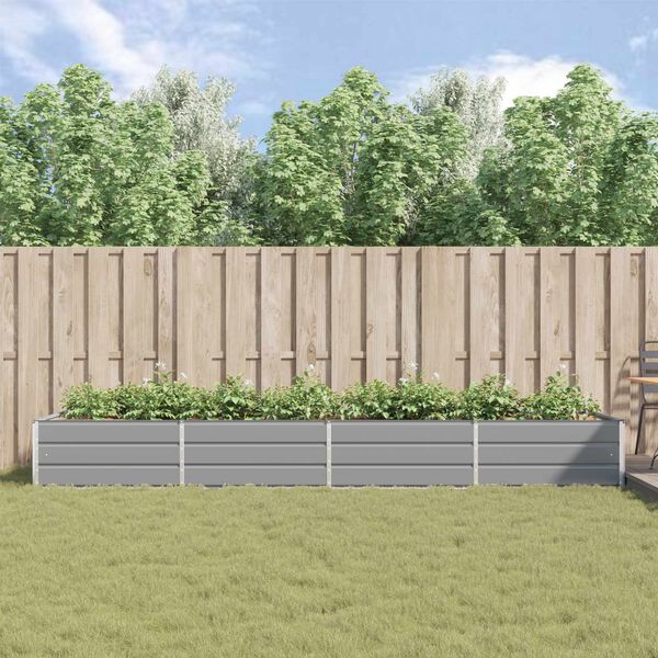 vidaXL N&ouml;v&eacute;nytart&oacute; Vil&aacute;gossz&uuml;rke 195 x 100 x 45 cm Horganyzott ac&eacute;l