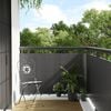 vidaXL antracitsz&uuml;rke polyrattan erk&eacute;lyparav&aacute;n 300x90 cm