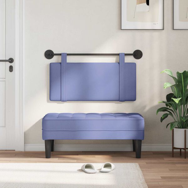 vidaXL Fali Fejt&aacute;mla Falra szerelhető Farmerk&eacute;k 100 x 55 x 5 cm sz&ouml;vet