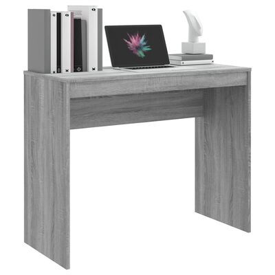vidaXL szürke sonoma színű szerelt fa íróasztal 90x40x72 cm