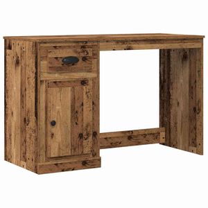 vidaXL Asztal &Ouml;reg fa 50 x 115 x 75 cm Szerelt Fa