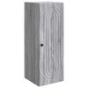 vidaXL Fali szekr&eacute;ny Sz&uuml;rke Sonoma 33 x 34,5 x 90 cm Szerelt Fa