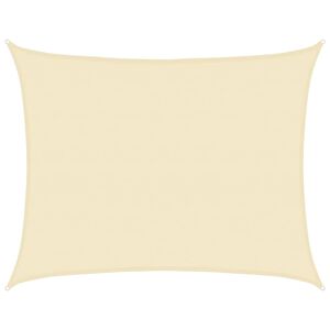 vidaXL kr&eacute;msz&iacute;nű HDPE napvitorla 160 g/m&sup2; 6 x 8 m