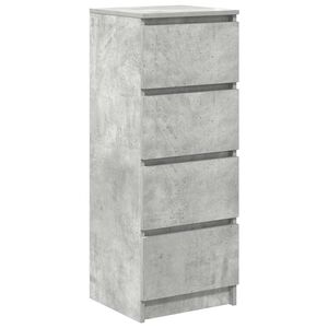 vidaXL betonsz&uuml;rke szerelt fa t&aacute;lal&oacute;szekr&eacute;ny 37,5x35x99 cm