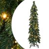 vidaXL megvil&aacute;g&iacute;tott műkar&aacute;csonyfa 60 LED-del 120 cm