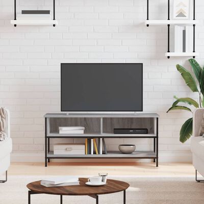 vidaXL szürke sonoma színű szerelt fa TV-szekrény 100 x 35 x 45 cm