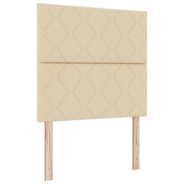 vidaXL Fejt&aacute;mla Kr&eacute;m 100 cm sz&ouml;vet