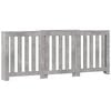 vidaXL betonsz&uuml;rke szerelt fa radi&aacute;torburkolat 205 x 21,5 x 83,5 cm