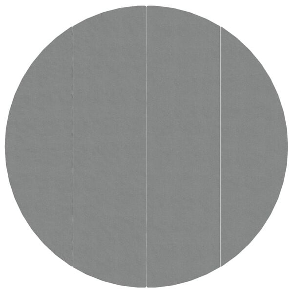 vidaXL világosszürke poliészter geotextília medencealátét Ø 500 cm