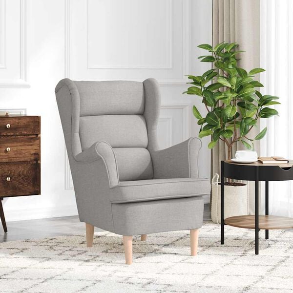 vidaXL felhősz&uuml;rke sz&ouml;vetfotel 74 x 84 x 100 cm