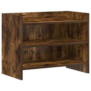 vidaXL TV szekr&eacute;ny 60 x 33 x 47 cm F&uuml;st&ouml;s T&ouml;lgy Szerelt Fa