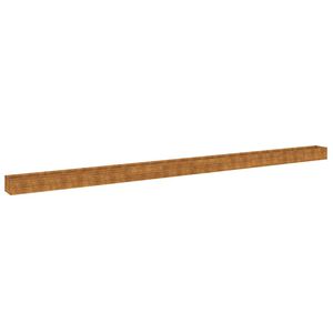 vidaXL corten ac&eacute;l kerti magas&aacute;gy&aacute;s 960x50x36 cm