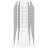 vidaXL horganyzott ac&eacute;l gabion magas&aacute;gy&aacute;s 180 x 50 x 100 cm
