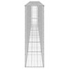 vidaXL horganyzott acél gabion fal fedéllel 300 x 30 x 100 cm