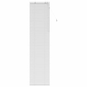 vidaXL Zsaluzia Feh&eacute;r 65 x 250 cm 35 mm Massz&iacute;v Paulownia fa