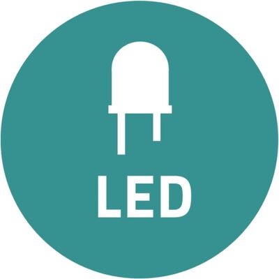 RIDDER Shuri sminktükör LED-del és érintőkapcsolóval