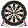 vidaXL sziz&aacute;lb&oacute;l k&eacute;sz&uuml;lt professzion&aacute;lis darts t&aacute;bla 6 ny&iacute;llal