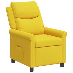 vidaXL Fotel &aacute;gy Vil&aacute;gos S&aacute;rga 69 x 93 x 102 cm Sz&ouml;vet