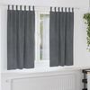 vidaXL S&ouml;t&eacute;t&iacute;tő f&uuml;gg&ouml;ny&ouml;k 2 pcs Vil&aacute;gossz&uuml;rke 140 x 175 cm B&aacute;rsony