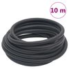 vidaXL fekete gumi &eacute;s PVC hibrid l&eacute;gt&ouml;mlő 0,6" 10 m