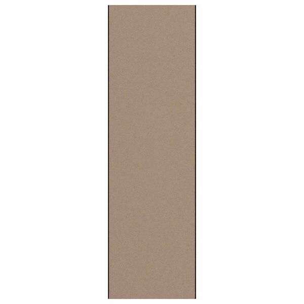 vidaXL Ajt&oacute;szőnyeg Beige &eacute;s fekete 120 x 400 cm Polipropil&eacute;n &eacute;s vinil
