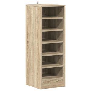 vidaXL sonoma t&ouml;lgy sz&iacute;nű szerelt fa cipősszekr&eacute;ny 31,5 x 35 x 90 cm