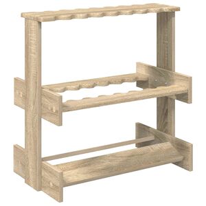 vidaXL Bili&aacute;rd d&aacute;k&oacute; &aacute;llv&aacute;ny Szerelt Fa 60 x 35 x 60 cm Sonoma