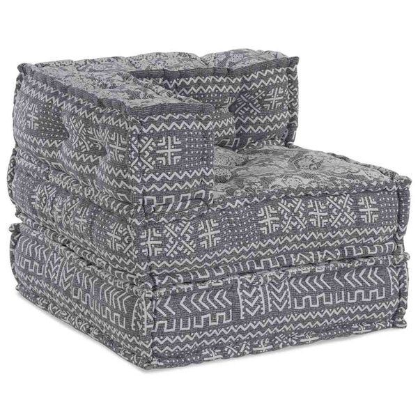 vidaXL Modul&aacute;ris Sarok Kanap&eacute; Vil&aacute;gossz&uuml;rke 70 x 70 x 56 cm sz&ouml;vet