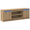 vidaXL TV egys&eacute;gek 139,5 x 34 x 50 cm Barna Szerelt fa