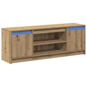 vidaXL TV egys&eacute;gek 139,5 x 34 x 50 cm Barna Szerelt fa