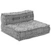 vidaXL Moduláris kanapé Világosszürke 70 x 70 x 56 cm szövet