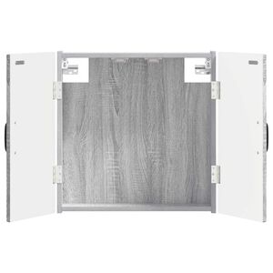 vidaXL Darts szekr&eacute;ny HAARLEM Sz&uuml;rke Sonoma 52,5 x 10,5 x 53,5 cm