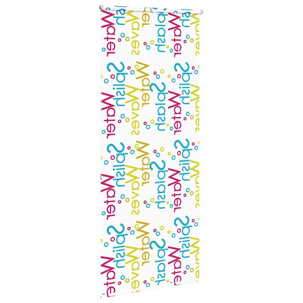 vidaXL zuhanyzó redőny 90x240 cm szövet szélessége 86 cm