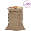 vidaXL 30 db jutazs&aacute;k 60 x 105 cm 100% juta 340 g/m2