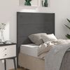 vidaXL szürke tömör fenyőfa fejtámla 96 x 4 x 100 cm