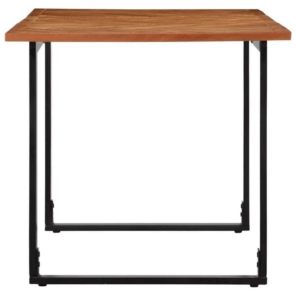 vidaXL t&ouml;m&ouml;r ak&aacute;cfa &eacute;tkezőasztal 160 x 80 x 75 cm