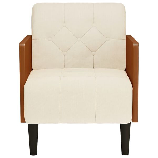 vidaXL v&aacute;szon kanap&eacute;sz&eacute;k karf&aacute;val 55 cm