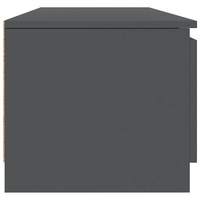 vidaXL szürke forgácslap TV-szekrény 140 x 40 x 35,5 cm