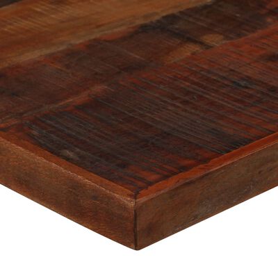 vidaXL sötétbarna tömör újrahasznosított fa bárasztal 120 x 60 x 107 cm
