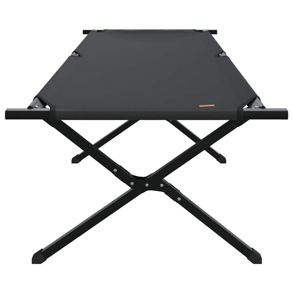 vidaXL &Ouml;sszecsukhat&oacute; Kemping &Aacute;gy Fekete 210 x 80 x 46 cm Oxford sz&ouml;vet