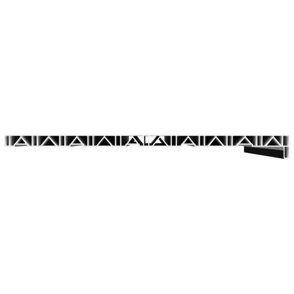 vidaXL Ablakp&aacute;rk&aacute;ny Antracit f&aacute;s mint&aacute;val 80 x 50 x 4,5 cm PVC