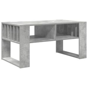 vidaXL Doh&aacute;nyz&oacute;asztal Beton Sz&uuml;rke 92 x 49,5 x 45 cm Faanyag