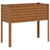 vidaXL kerti vir&aacute;gl&aacute;da 100 x 45 x 90 cm időj&aacute;r&aacute;s&aacute;ll&oacute; ac&eacute;lb&oacute;l