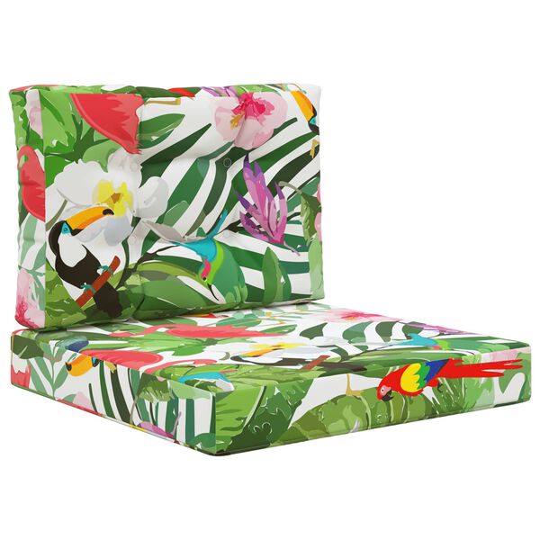 vidaXL K&uuml;lt&eacute;ri kanap&eacute; p&aacute;rna 2 pcs sz&iacute;nes Poli&eacute;szter