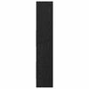 vidaXL K&ouml;nyvespolc Fekete t&ouml;lgy 60 x 35 x 180 cm Faanyag