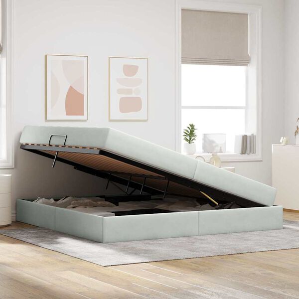 vidaXL &Aacute;gy t&aacute;rol&oacute;val &eacute;s matraccal Vil&aacute;gossz&uuml;rke 200 x 200 cm B&aacute;rsony