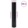 vidaXL stretch f&oacute;lia 2 pcs fekete 23 &mu;m 50 cm x 300 m