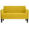 vidaXL s&aacute;rga b&aacute;rsony loveseat kanap&eacute; 109 cm